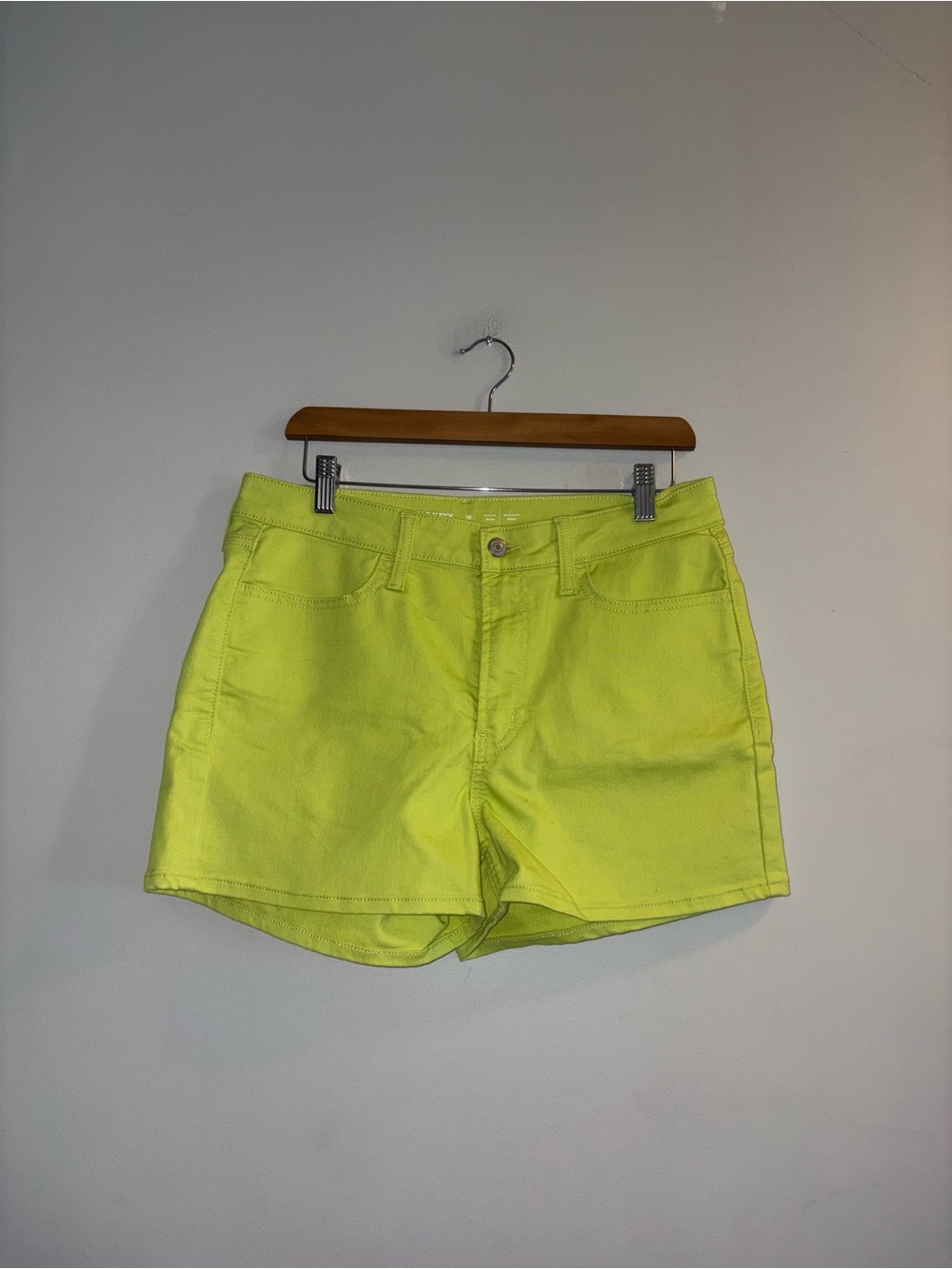 Old Navy | Green Denim Shorts